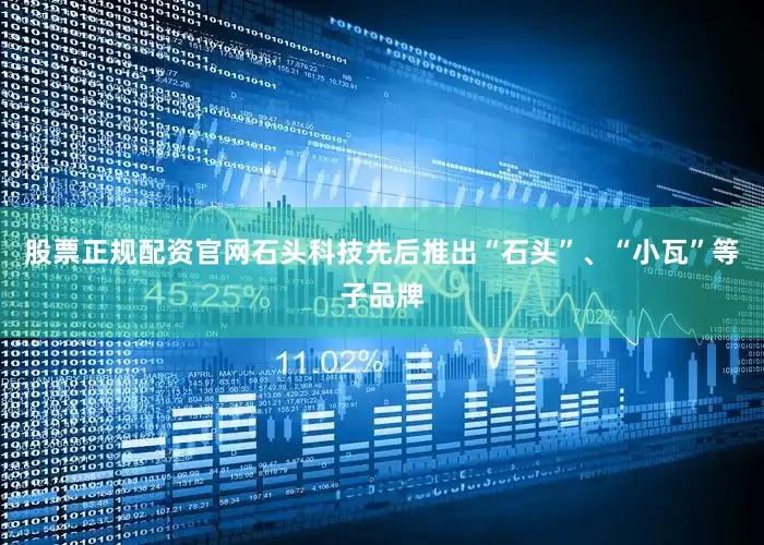 股票正规配资官网石头科技先后推出“石头”、“小瓦”等子品牌